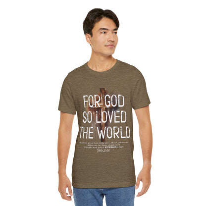 Faithful Christian Unisex Tee, Scripture Graphic Tshirt, Religious Gift, Jesus Lover Shirt, Christian Apparel, Bible Verse Clothing