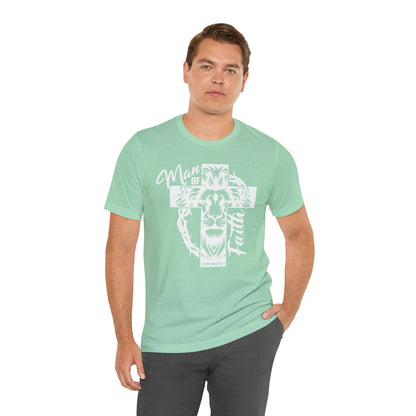 Man of Faith Unisex Jersey Short Sleeve Tee