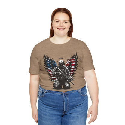 Patriotic Soldier with HaloT-shirt