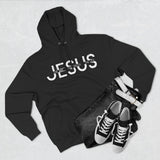 Religious Christian Three-Panel Fleece Hoodie, Bible Quote Sweatshirt, Christian Apparel, Religious Gift, Jesus Hoodie, Christian Clothing