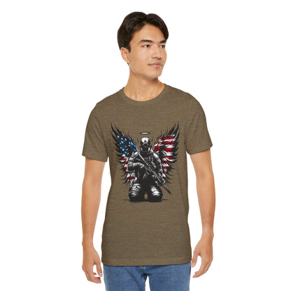 Patriotic Soldier with HaloT-shirt