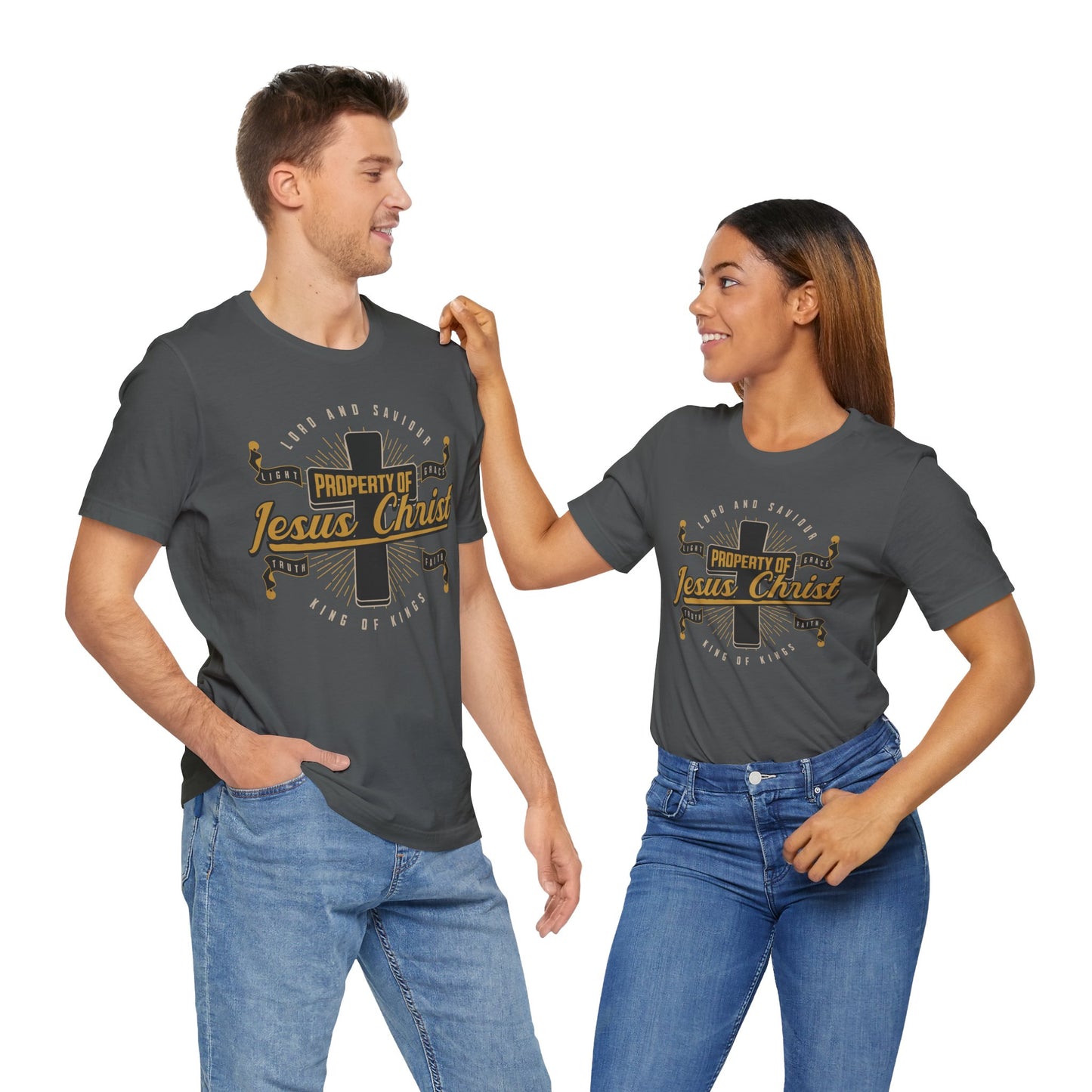 Christian Unisex Tee - Property of Jesus Christ Shirt