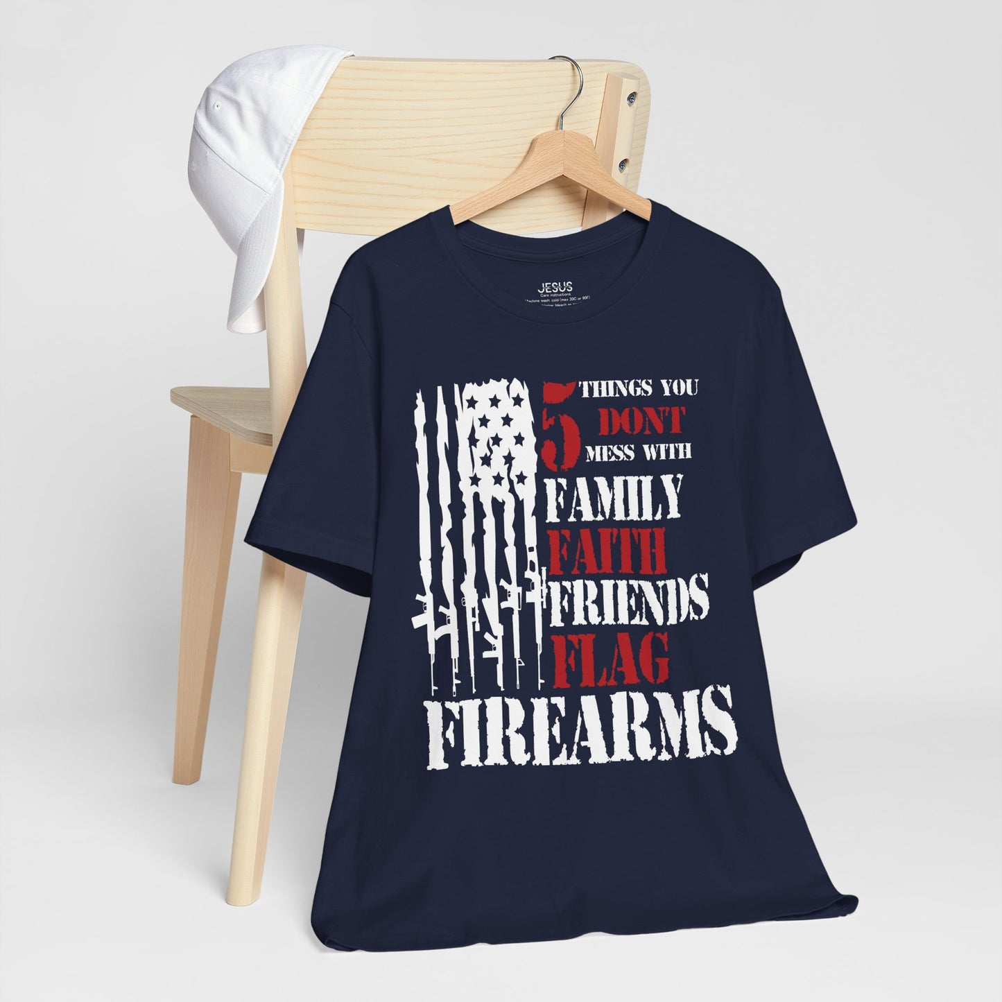 Patriotic Tee Shirt, USA Flag Faith Family Friends Graphic Unisex Jersey, Patriotic Shirt, American Apparel, Patriotic Clothing, Patriotic