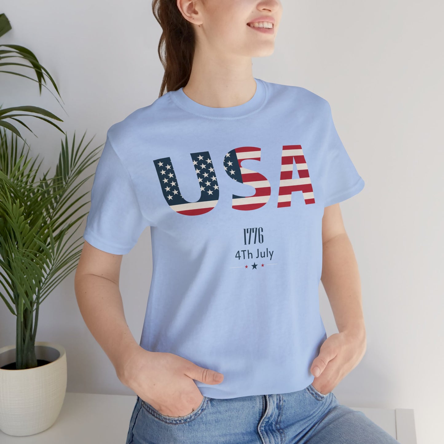 USA 1776 4th of July Tee