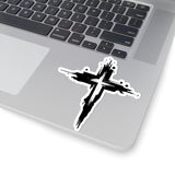 Stickers - Cross Water Mark Design for Faithful Christians